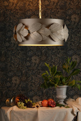 David Hunt Lighting  Laurel 4 Light Pendant Comes With Bespoke Shade